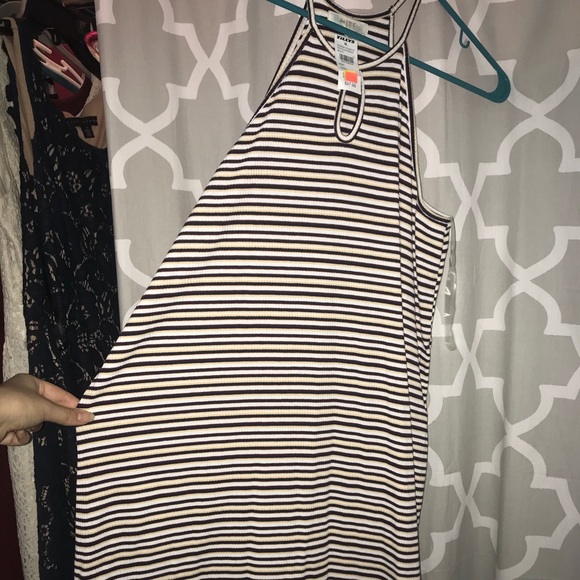 Striped halter neck dress from Tillys - Picture 1 of 1